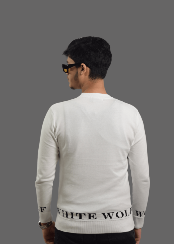 White Wolf Premium Round Neck - Image 2